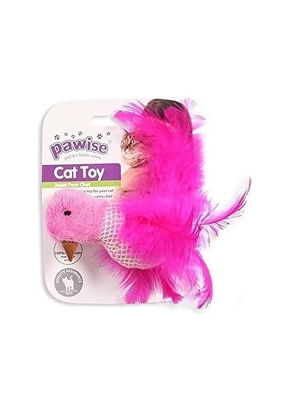 Pawise Catnipli Peluş Kuş Kedi Oyuncağı 9 cm