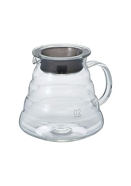 Hario V60 02 Cam Kahve Servis Sürahisi (600 Ml)