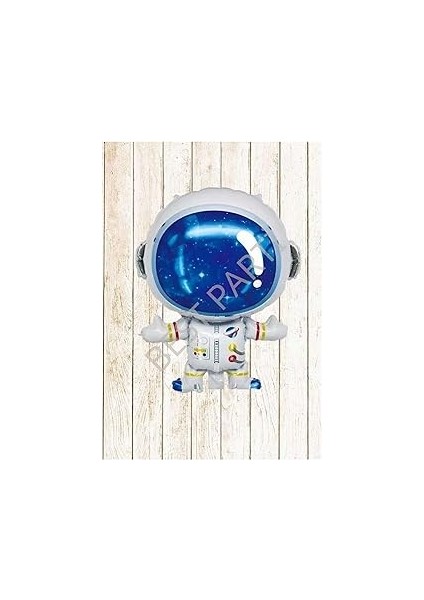 Uzay Temalı Astronot Folyo Balon