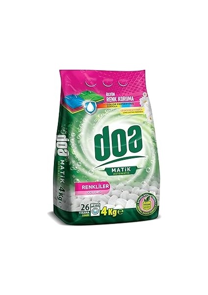 Doa Matik Deterjan Renkliler 4 kg