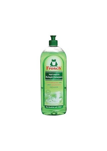 Frosch Yeşil Limonlu Bulaşık Deterjanı (1 x 750 Ml)