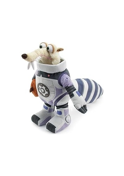 Neco Plush 20534 Ice Age Peluş Oyuncak, Astronot Fındıklı Scrat, 30 cm