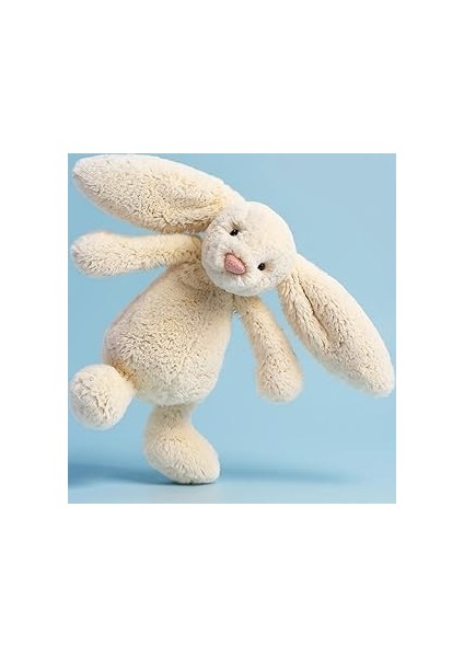 Ponçik Peluş Tavşan | Uyku Arkadaşı | Büyük Boy | Kalite | Ce Sertifikalı | Krem