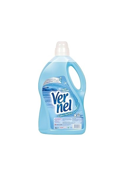 Vernel Deniz Esintisi Kalıcı Parfüm 30 Yıkama Çamaşır Yumuşatıcısı (1 x 3000 Ml)
