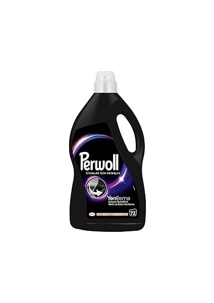 Perwoll Siyahlar Için Hassas Sıvı Çamaşır Deterjanı 4 L, 1 Paket (1 x 3960 Ml)