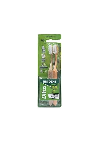 Difaş Bio Dent 1+1 Diş Fırçası