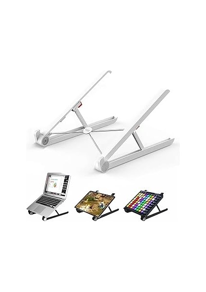 Bix Saiji X1 Laptop Sehpası, Katlanabilir, Tablet Sehpası, Alüminyum Alaşım, Online Sınıf Çalışması