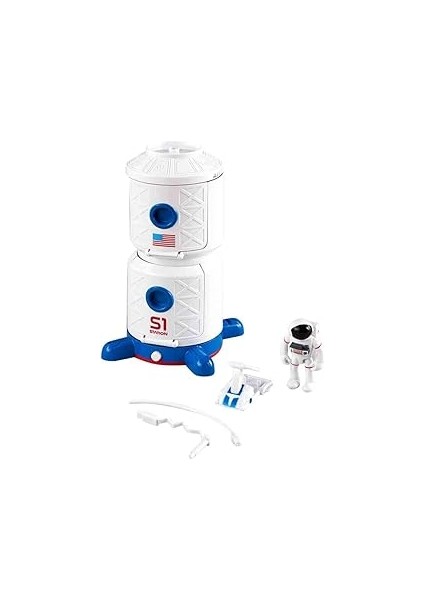 Astro Venture Sesli ve Işıklı Uzay Istasyonu Oyuncak Seti