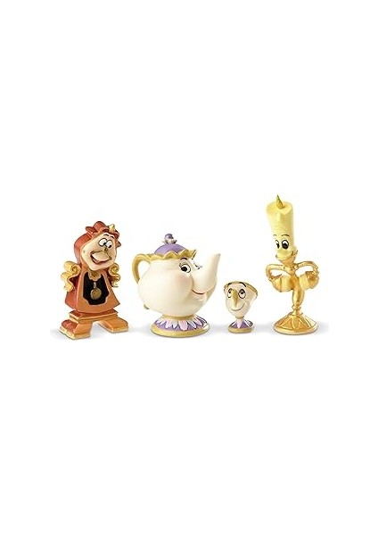 Enesco Figür Seti, Güzel ve Çirkin, Çok Renkli