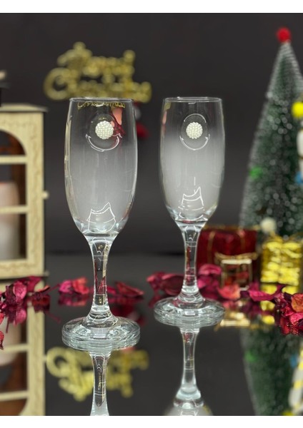 Beyaz Böğürtlen Kokteyl Kadehi - (kahve yanı su/kokteyl bardağı) 190 ml