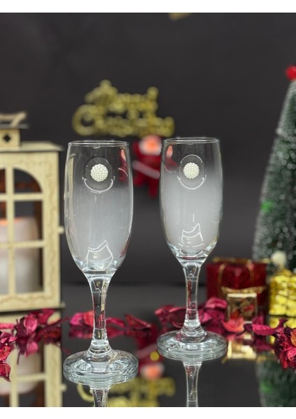 Beyaz Böğürtlen Kokteyl Kadehi - (kahve yanı su/kokteyl bardağı) 190 ml