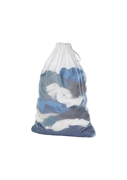 Boy Çamaşır Yıkama Filesi 60X40 cm – Fermuarlı, Dayanıklı, Hassas Giysiler Için Koruyucu Torba