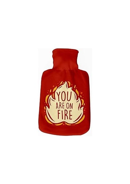 Hediyesepeti Kız Arkadaşa Hediye Esprili Sıcak Su Torbası - Tasarım Kılıflı Termofor - El Ayak Isıt