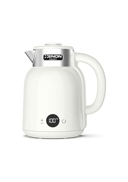 Xenon Akıllı Kettle Paslanmaz Çelik Çift Katmanlı Wi-Fi Uygulama ile Uzaktan Kontrol Ed