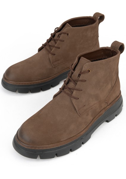 , Erkek Hakiki Deri Bot 1531007Z3842 Kum indirimleri