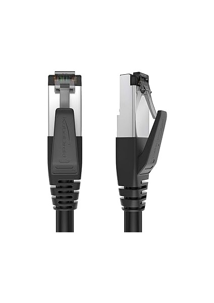 Kabeldirekt – Cat 8 Ağ Kablosu, 40 Gigabit, Esnek ve Kırılmaz Yapı – 7,5m (Lan Kablosu/ethernet Kab