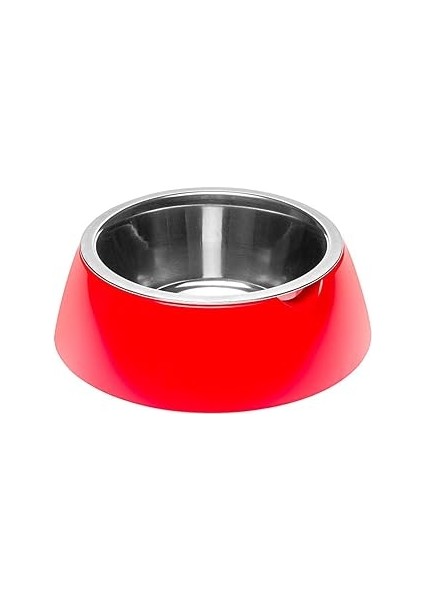 Ferplast Jolie Kedi ve Köpekler Için Çelik Mama ve Su Kabı 500 ml - Farmapets, Red