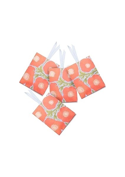 4 Adet Pudra Koku Zarf Seti