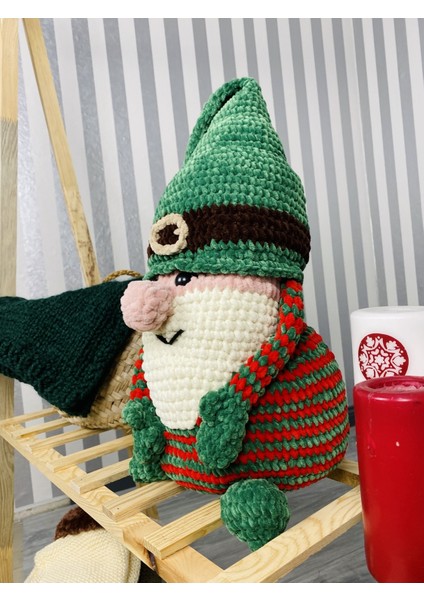 Yeşil El Emeği Yılbaşı Süsü, Şans Cücesi Dekoratif Figür fiyatları