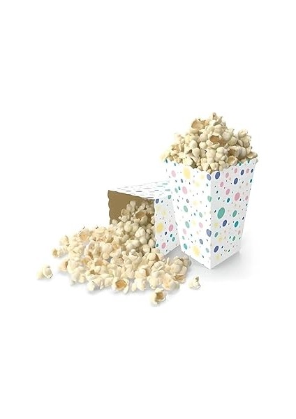 Mısır Kutusu Makaron Puantiyeli 8 Li