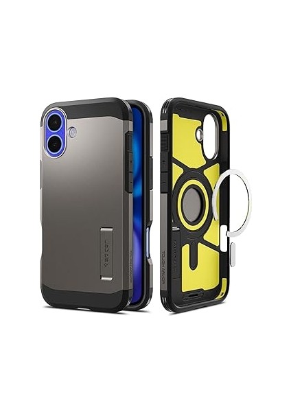 Spigen 16 ile Uyumlu Ekstra Dayanıklı Kılıf Tough Armor Ai Hava Kanalı Teknolojisi A