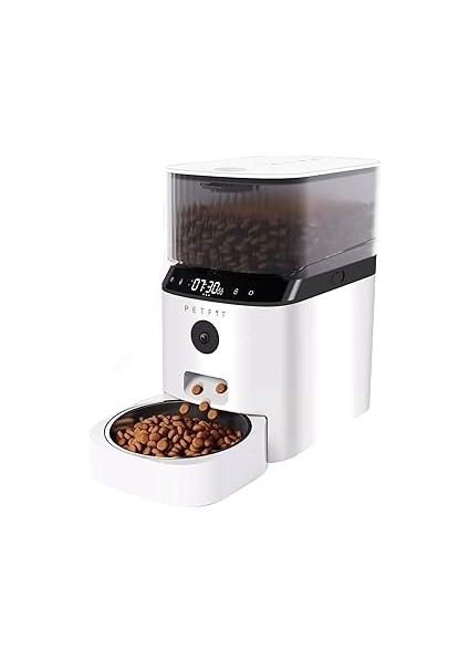 Petfit Autodine x 5l Wi-Fi Kameralı Akıllı Otomatik Kedi Köpek Mama Kabı Besleme Ünitesi (Sesli Kom