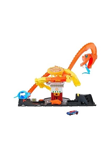 Hot Wheels Pizza Dükkanında Kobra Macerası Oyun Seti Hot Wheels Pizza Dükkanında Kobra Macerası Oyu
