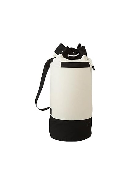 Honey-Can-Do LDY-03277 Taşıma Askılı Ekstra Kapasiteli Çamaşır Duffle Çantası, Siyah/beyaz, 38,6 cm