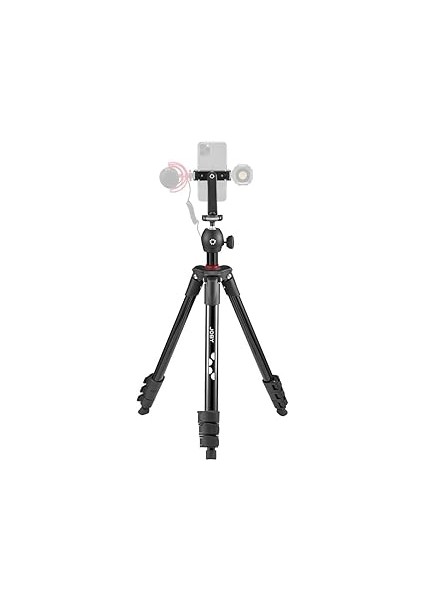 Joby Kompakt Işık Kiti, Kamera/akıllı Telefon Tripodu, Küre Başlıklı, Evrensel Akıllı Telefon Kelep