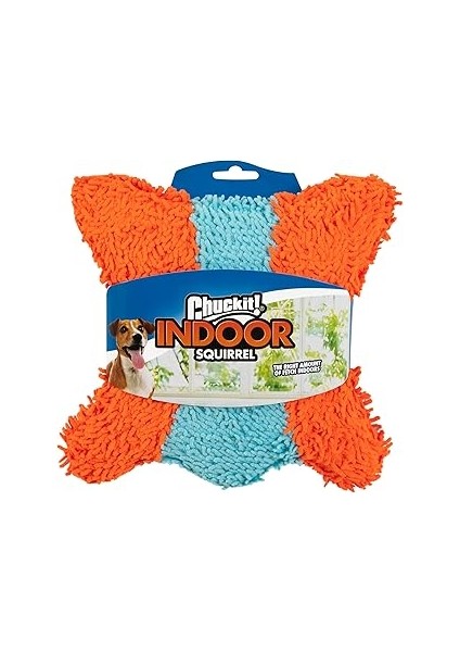 Chuckit! Indoor Squirrel Eve Özel Yumuşak Sincap Frizbi