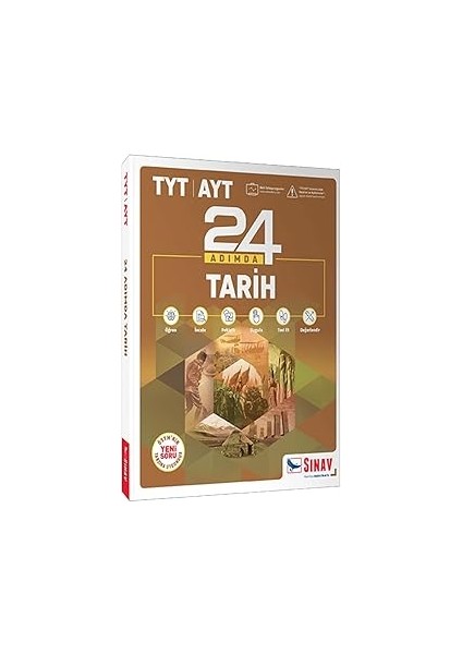 Yks Tyt Ayt Tarih 24 Adımda Konu Anlatımlı Soru Bankası