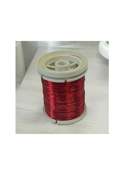 Gürbüz Filografi 0.30MM(30GR-50METRE) Kırmızı Renkli Filografi Teli