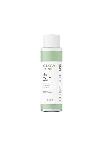 Sinoz Gözenek Sıkılaştırıcı Arındırıcı Canlandırıcı Peeling Etkili Glow Tonik Glycolic Acid %5 200