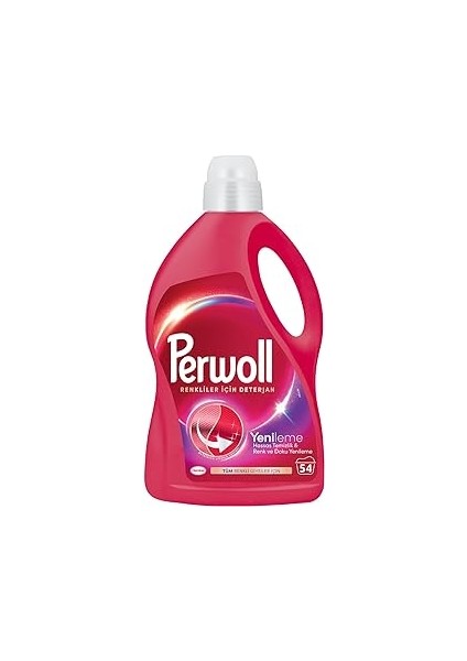Perwoll Geliştirilmiş Renkli Sıvı Çamaşır Detarjanı 2970 ml