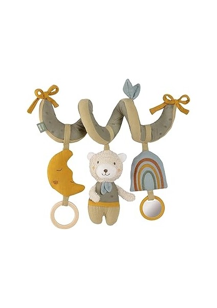 Fehn Aktivite Spiral Ayı Yatak, Oyun Parkı, Bebek Koltuğu ve Araba Koltuğu Için Bebek Oyuncağı - 0+