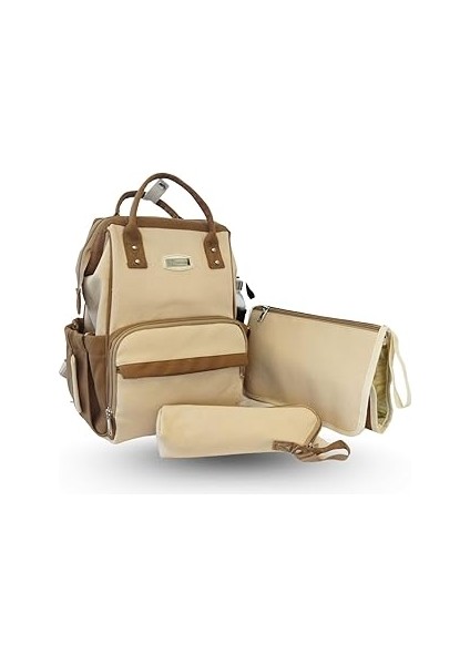 Vegmann Bebek Bakım Çantası, Sırt Çantası, Biberon Termos Bölmeli