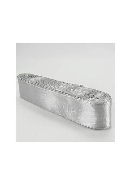 Parti̇ Vi̇tri̇ni̇ Gümüş Gri Saten Kurdela 3 Cm. x 10 Metre