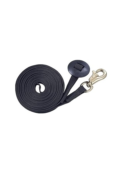 Sağlam 1 Almanca Ip Pamuk Tasma Ipi Ağır Snap ile Siyah