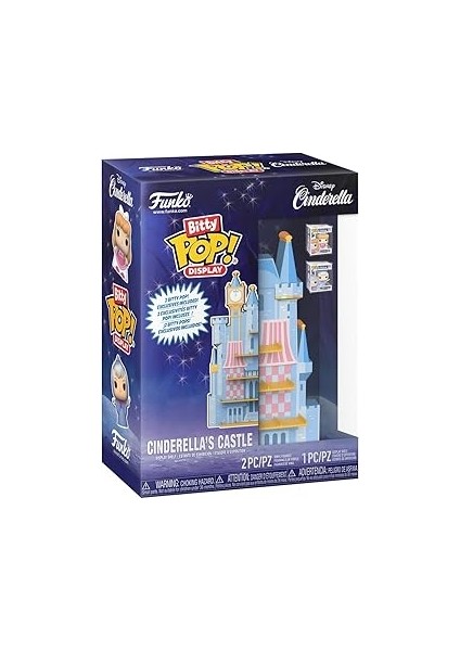 Bitty Pop Display: Cinderella's Castle, Oyuncak Figür