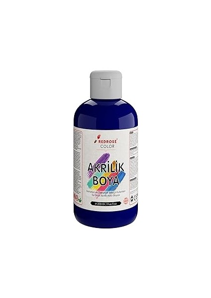 Red Rose Lacivert Akrilik Boya 250 gr