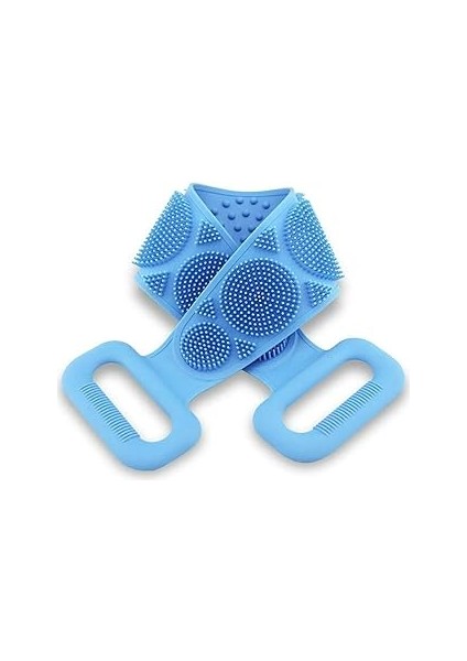 Mobee Çift Taraflı Banyo Sırt Kesesi 70 cm