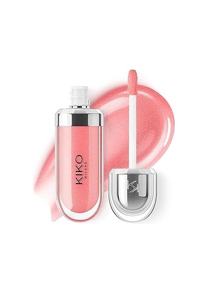 Kiko Milano Dudak Parlatıcısı - 3D Hydra Lip Gloss - 07 Pink Magnolia - Besleyici ve Nemlendirici