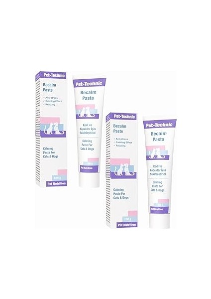 Pet-Technic Becalm Paste Malt Kedi ve Köpekler Için Stres Azaltıcı