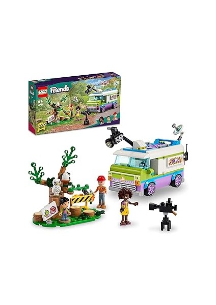 Lego® Friends Canlı Yayın Aracı 41749 Oyuncak Yapım Seti (446 Parça)