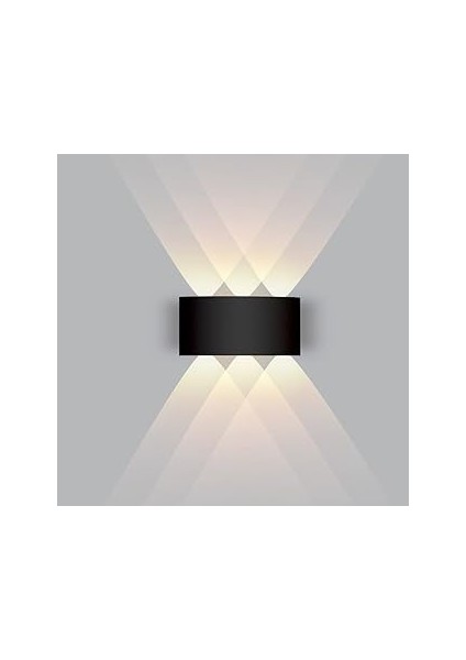 Ucuz Geldi Dekoratif Çift Yönlü Duvar Aydınlatma LED Aplik Duvar Lambası Cata Haiti 10 Watt Desenli