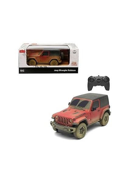 Rastar 1:24 Uzaktan Kumandalı Araba Jeep Rubicon Muddy