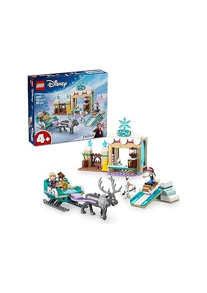 ǀ Frozen Anna’nın Kızak Macerası 43256-4 Yaş ve Üzeri Prenses Seven Çocuklar Için Yarat