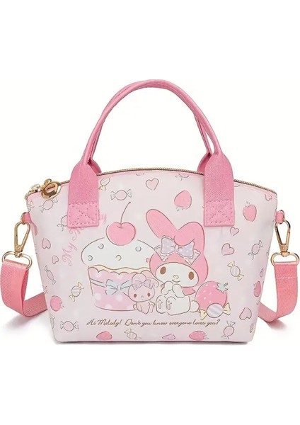 Çocuk Küçük Boy Omuz Çantası Hello Kitty,cinnamoroll,my Melody Figürlü AD7758