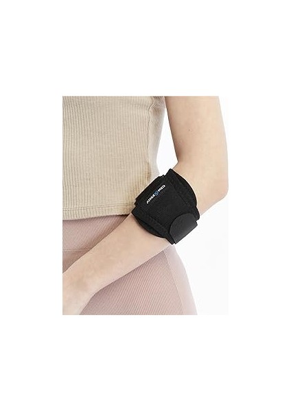 Athlex Med Epikondilit Bandajı – Ayarlanabilir Dirsek Bandı, Neopren Malzeme, Kompakt Tasarım ile G