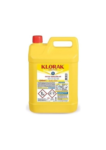 Klorak Çamaşır Suyu 4500 ml